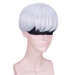 Nier: Automata 9S Kostuum Spelen Yorha Nr. 9 Type S Cosplay Kort Haar Pruik GAHC-012 - Product Image 2