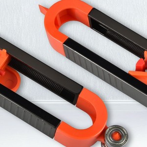 Camp Nou Contour Gauge Plastic Marking Tool For Woodworking Irregular Arc Measurement - Product Image 3