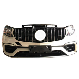 Conjunto de Parachoques Delantero Usado para <span class=keywords><strong>Mercedes</strong></span>-<span class=keywords><strong>Benz</strong></span> GLC63/GLC43, Material ABS, Reemplazo con Rejilla, Radiador, Accesorios para Faros Antiniebla - Product Image 6