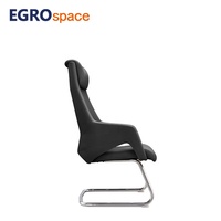 EGROspace Office Executive Mobilier en cuir Chaise de patron moderne ergonomique et pivotante pour le client