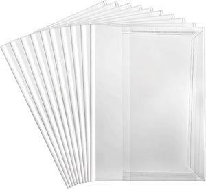 <span class=keywords><strong>Protège</strong></span>-cahiers transparents en PVC imperméables avec protection - Product Image 1