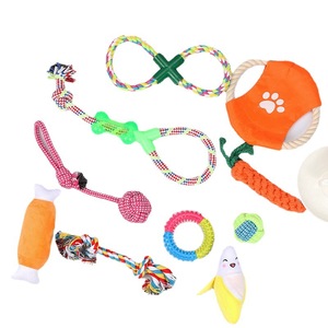 Ensemble de jouets à mâcher pour chien, lot de 20 jouets durables en corde de coton pour l'entretenement des animaux de compagnie - Product Image 5