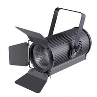 Projecteur LED Fresnel 300W pour Studio, Zoom Ra≥90 CW WW 2-en-1 RGBW en option, Lumière DMX pour Scène, Vidéo et Photographie