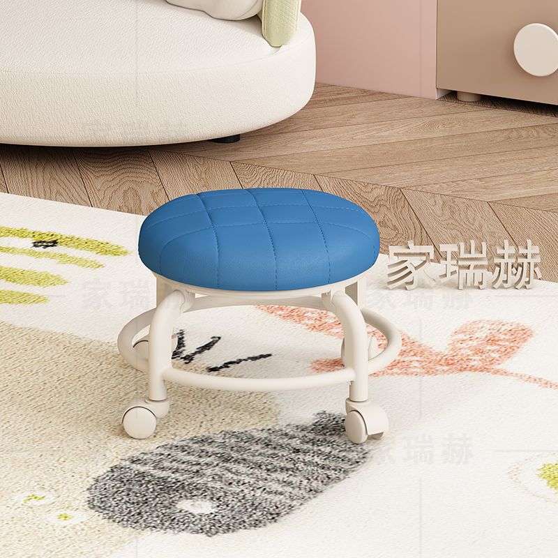 Dark blue [thickened seat cushion] round soft pack