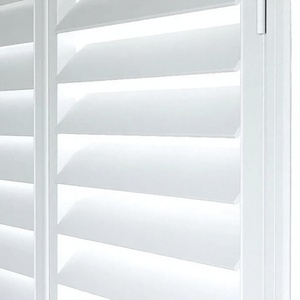Persianas de Madera PVC Modernas Personalizadas al por Mayor, Impermeables, Fáciles de Limpiar, para Interiores y Exteriores, con Garantía de 5 Años para Ventanas - Product Image 3