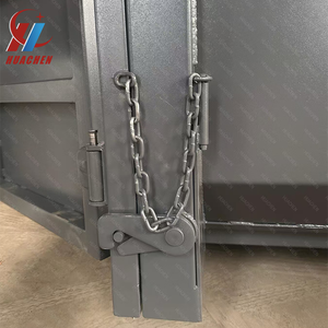 Atık bertarafı için 10-40 metreküp açık çöp bidonu hooklifts kanca asansör bin - Product Image 6