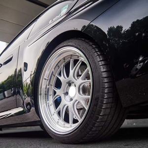 Ruedas DJJ de 2 Piezas Forjadas 5x112 LM-<span class=keywords><strong>R</strong></span> <span class=keywords><strong>18</strong></span> 19 20 21 22 Pulgadas en Plata y Oro para <span class=keywords><strong>BMW</strong></span> G80 G82 G87 M2 M3 M4 G30 G38 G12 G90 - Product Image 2