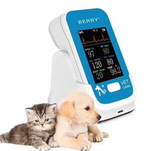 Am6200 Màn hình thú cưng một nút hoạt động các biện pháp <span class=keywords><strong>ECG</strong></span> nhịp tim không xâm lấn huyết áp oxy máu bão hòa nhịp tim - Product Image 1