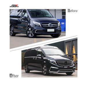 Kit de carrosserie GBT Mercedes Vito W447, kit de conversion modèle <span class=keywords><strong>AMG</strong></span> pour Mercedes Benz Classe V 2016 et plus, mise à niveau du pare-chocs, calandre, accessoires - Product Image 3