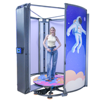 Scanner 3D Professionnel Grand Format Interface USB 18 Caméras Vitesse de numérisation 2s Scans Corps Entier Modèles Animaux de Compagnie Petits Objets Stock