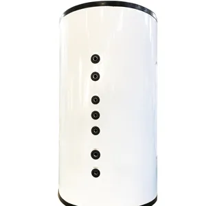 SUNRISE SUS304/SUS316 stainless steel large-size hot water buffer tank 600l 800l 1000l 1500l 2000l with heat exchanger