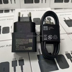 <span class=keywords><strong>Caricabatterie</strong></span> USB C <span class=keywords><strong>PD</strong></span> Originale da 25W con Cavo Type-C 3A, Supporto Ricarica Super Veloce per Samsung S24 Ultra - Product Image 2