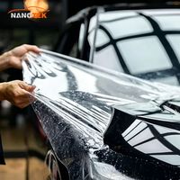 NANOTEK 7.5mil TPU Transparan Matte PPF Film Pelindung Cat Otomotif Anti Gores dan Dapat Memperbaiki Diri Sendiri 1.52m*15m