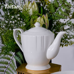 Suministros para restaurantes, vajilla de porcelana de cerámica blanca personalizada al por mayor, vajilla para cafetería y restaurante - Product Image 6