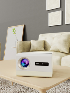 Độ Sáng Cao 650 ANSI 1080P Chiếu 4K Android 12 Thông Minh Rạp Hát Tại Nhà LED Mini Chiếu 2 + 32G LCD Wi-Fi Bluetooth - Product Image 4