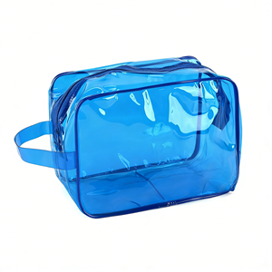 กระเป๋าจัดระเบียบอุปกรณ์อาบน้ำและเครื่องสำอางแบบกันน้ำ PVC คุณภาพสูง สำหรับเดินทาง - Product Image 3