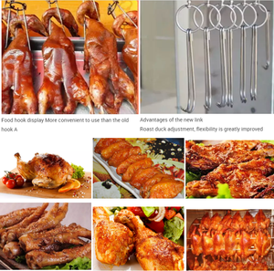 Macchina per la torrefazione del forno <span class=keywords><strong>a</strong></span> Roster di anatra di pollo ad alta temperatura - Product Image 3