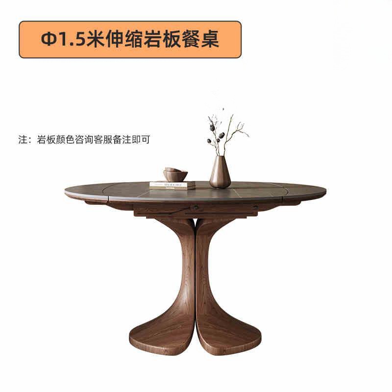 Mesa de comedor extensible de 1,5 metros