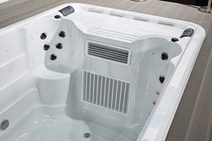 All'aperto acrilico Balboa di controllo idromassaggio vasche idromassaggio vasca da massaggio all'aperto infinita nuoto spa per l'esercizio fisico - Product Image 2