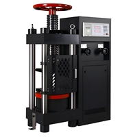 Máquina de Ensayo de Compresión de Materiales de Acero con Pantalla Digital Industrial YES-2000B 2000KN CE ISO, Plataforma de 290x230mm y Motor de 0.75KW