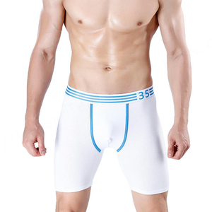 2024 nuevo estilo ropa interior de algodón para hombre multicolor algodón largo hombres Boxers ropa interior personalizada para hombres - Product Image 3