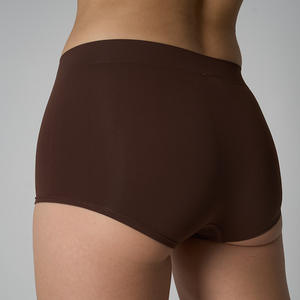 Shorty athlétique pour femme en nylon et élasthanne, taille haute, sans couture, doux, lisse, effet lifting des fesses - Product Image 5