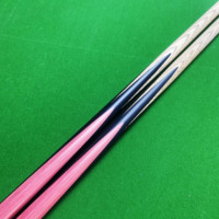 Queue de billard professionnelle en bois de frêne rose, pointe de 9,5 mm, 145 cm, pour club et tournoi