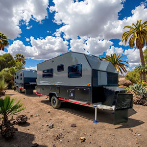 Honlu 2025 Caravane hybride de voyage de type <span class=keywords><strong>camping</strong></span>-<span class=keywords><strong>car</strong></span> australien standard, caravane tout-terrain avec cuisine - Product Image 1