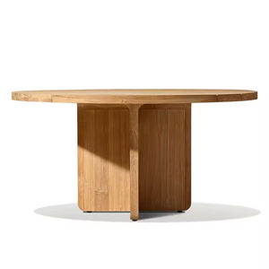 TG <span class=keywords><strong>Table</strong></span> circulaire d'extérieur en teck massif <span class=keywords><strong>de</strong></span> haute qualité Meubles <span class=keywords><strong>de</strong></span> patio <span class=keywords><strong>de</strong></span> restaurant <span class=keywords><strong>Table</strong></span> à manger <span class=keywords><strong>ronde</strong></span> en bois pour <span class=keywords><strong>4</strong></span> 6 8 <span class=keywords><strong>personnes</strong></span> - Product Image 1