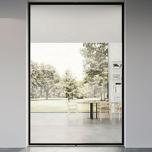 Nuovo <span class=keywords><strong>Design</strong></span> Porta Pivotante Moderna in Alluminio per <span class=keywords><strong>Interni</strong></span>, Rotazione a 360 Gradi, Porta Girevole in Vetro per Corridoi e Grandi Ingressi - Product Image 6