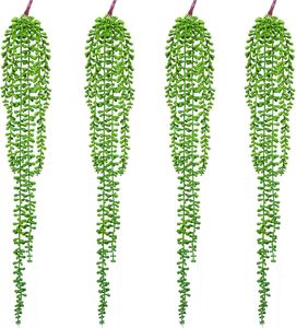 Fougères de Boston artificielles suspendues et fausses lierre, écologiques, pour <span class=keywords><strong>d</strong></span>écoration de mariage et de Noël, plantes vertes durables pour l'extérieur - Product Image 6