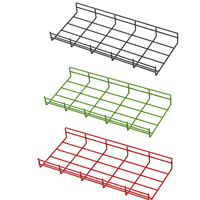 Vich Plateaux de panier de gestion de câbles en treillis d'acier galvanisé direct d'usine OEM Type droit pour usage industriel