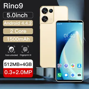 Original fast charge Smartphone Brand New Gaming Mobile Phone Smart Phone 1GB+8GB 5.0 inch Quad Core Cheap Telephone Intelligent