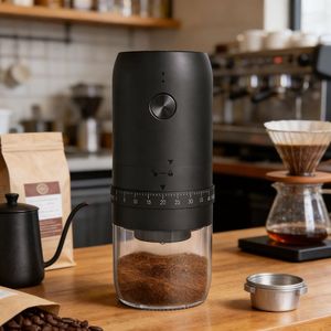 <span class=keywords><strong>Molinillo</strong></span> <span class=keywords><strong>de</strong></span> Café Portátil <span class=keywords><strong>de</strong></span> Excelente <span class=keywords><strong>Calidad</strong></span>, Recargable por USB, Ideal para Viajes - Product Image 1