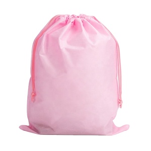 Sac de rangement pour chaussures de voyage étanche à la poussière avec cordon de serrage, sac à chaussures de voyage avec logo personnalisé, vente en gros - Product Image 1
