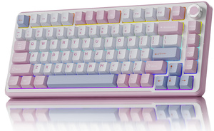 EWEADN GS75 75% personalizado pequeño portátil inalámbrico de baja latencia Teclado mecánico para juegos y oficina para Windows portátil - Product Image 2