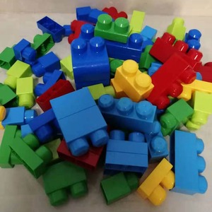 <span class=keywords><strong>MEGA</strong></span> BLOKS First Builders Set di Blocchi di Plastica per Bambini, Grande Borsa da Costruzione con 80 Pezzi e Contenitore Blu, Età 1-12 Mesi - Product Image 5