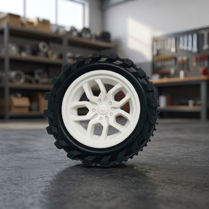 Caldwell New Lightweight Plastic Wheels Superior Maneuverability Farm Warehouse Use <b>Transporting</b> Equipment Easily 1 Year - Product Image 2