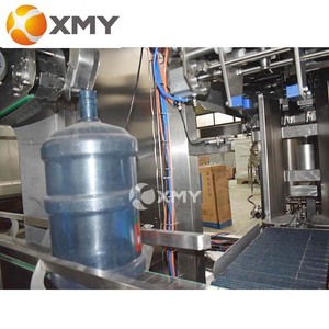 Machine automatique à commande PLC 100-2400 bph pour boissons, lait et jus, 5 gallons, en plastique/verre/fût/bouteilles, qualité alimentaire SUS304, engrenage - Product Image 5