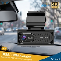 Cámara para Coche VIEVGUARB T19 con Doble Lente, Visión Nocturna, Sensor G, Monitor de Estacionamiento, Grabación en Bucle, Control por Aplicación, 4K WiFi, Pantalla IPS, 4G LTE CAT1