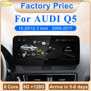 STWEI Prix Usine 8G 64G Android 14 12.3 pouces Carplay AUTO Pour AUDI 09-16 Q5 Lecteurs Vidéo Voiture GPS Navi Bluetooth Radio Android - Product Image 2