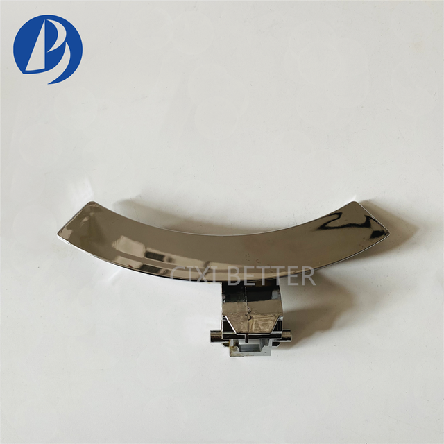 Durable Chrome Plated Washing Machine Door Handle Replacement Handle for Front Load Washer