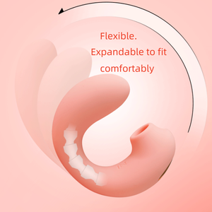 Lootee JY-SX55 Gizli Emme Vibratörü G Noktası Klitoral Meme Ucu Stimülasyonu 2'si 1 Arada Çok Hızlı Uzaktan Kumandalı Sperm İlacı - Product Image 3