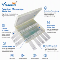 Microscope Slide for Biological Class Biological Microscope Slides Prepared Specimen Slides for Biology Class Teaching