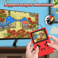 Consola de Videojuegos Portátil JSgaming GB300 con Pantalla de 3.0 Pulgadas, Salida AV, 6000 Juegos Integrados, Regalos para Niños
