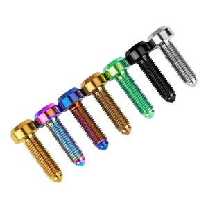 Tornillo de montaje de llanta de titanio Gr5 M7x24.5mm con cabeza de 12 puntas Ti-6Al-4V <span class=keywords><strong>para</strong></span> reparación de <span class=keywords><strong>llantas</strong></span> de varias piezas - Product Image 4