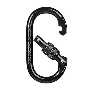7 Mosquetones Grandes de Acero Ovalados Sin Bloqueo con Gancho de Seguridad de Resorte para Escalada, Hechos en China - Product Image 6