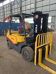 Chariot élévateur à fourche d'<span class=keywords><strong>occasion</strong></span> Komatsu TCM 3 tonnes, moteur diesel, pour entrepôt industriel - Product Image 2