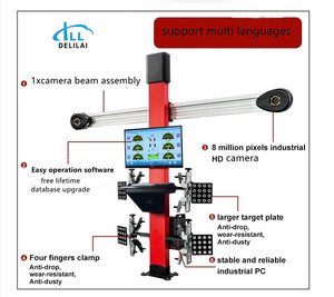 <span class=keywords><strong>3D</strong></span> גלגל יישור מכונות תיקון אוטומטי ציוד ארבעה גלגלים אליגנר - Product Image 6