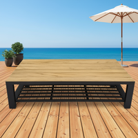 Modernes Design Terrassen möbel Set Garten tisch Stuhl mit Sofa für Home Hotel Warehouse oder Eingang für Wohnzimmer